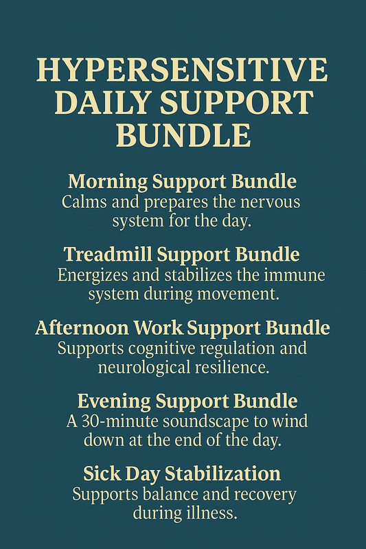 Hypersensitive Daily Relief & Stabilization Bundle - (Universal MP3)